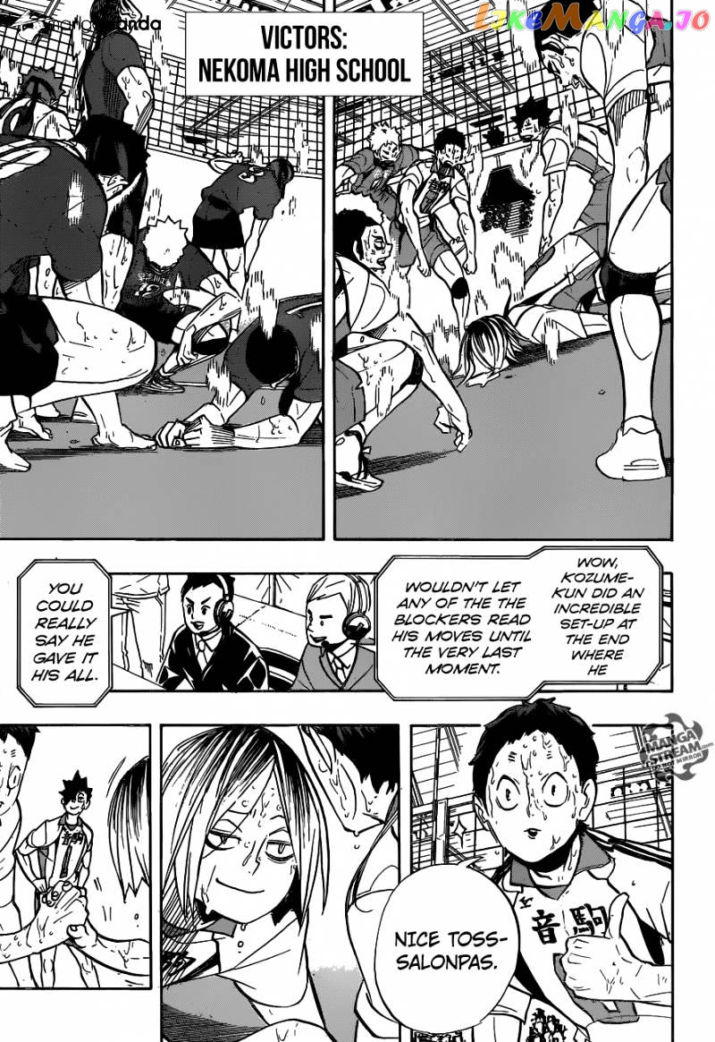 Haikyuu!!, Chapter 269 image 03